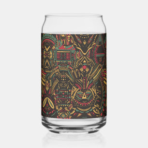 Vaso Con Forma De Lata Gla "Prohibida Palabras Clave No Utilizadas" De Ci
