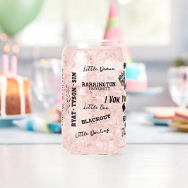 Vaso Con Forma De Lata Glass, lector de romance oscuro, puedo jurar que v