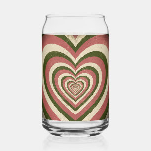 Vaso Con Forma De Lata Gloria Desvanecida Corazón