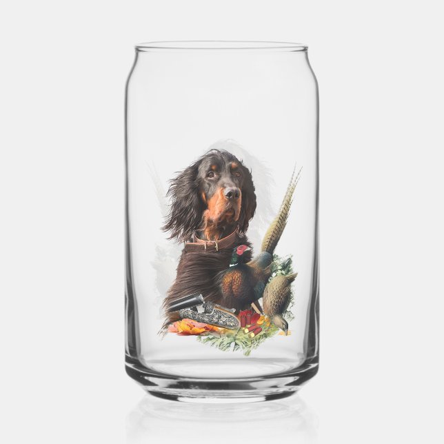 Vaso Con Forma De Lata Gordon Setter (Reverso )