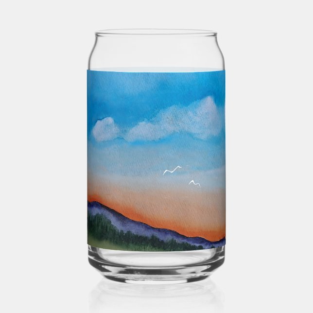 Vaso Con Forma De Lata Graceful Gloing Hills (Reverso )