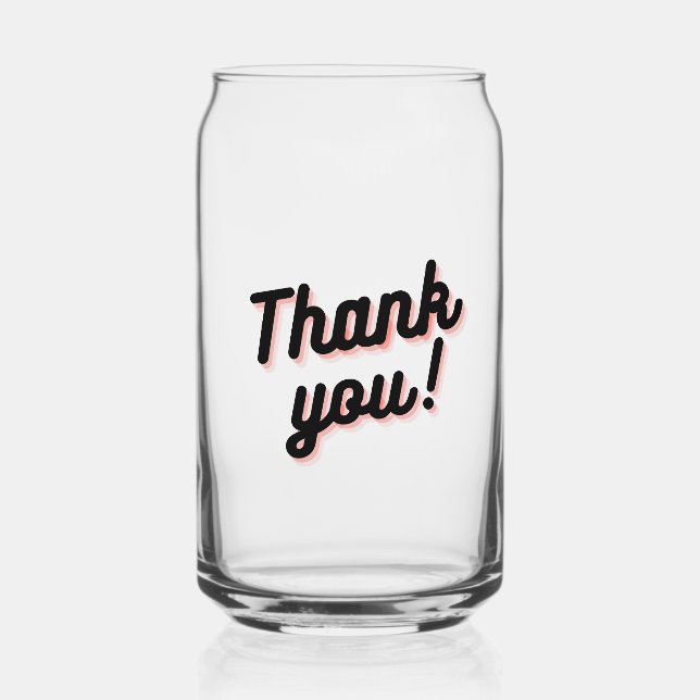 Vaso Con Forma De Lata Gracias Delight Mug (Anverso)