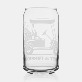 Vaso Con Forma De Lata Gracioso Personalizado Carro de Golf Deportes Rega