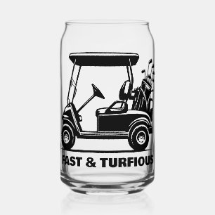 Vaso Con Forma De Lata Gracioso Personalizado Carro de Golf Deportes Rega