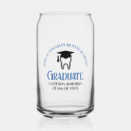 Vaso Con Forma De Lata Graduación de Personalizado Dentista de la Escuela