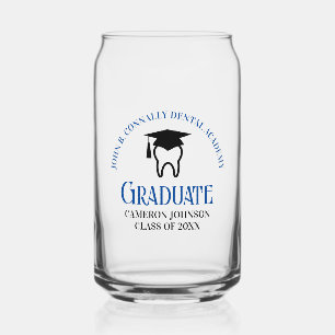 Vaso Con Forma De Lata Graduación de Personalizado Dentista de la Escuela