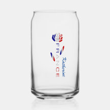 Gran Rosa de bandera francesa personalizado