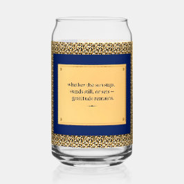 Vaso Con Forma De Lata Gratitude Remains: Gratitude Beyond Drinkware Set
