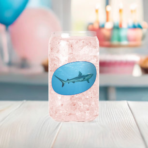 Vaso Con Forma De Lata Gray Reefshark, Yap Island - Diseño fotográfico