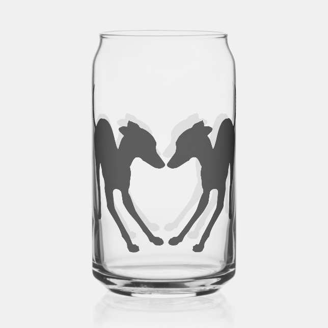 Vaso Con Forma De Lata Greyhounds de Italia (Reverso )