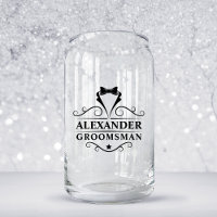 Groomsman Black Tie Shot