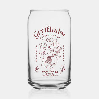 Vaso Con Forma De Lata GRYFFINDOR™ Determinación Coraje Valentía Escudo