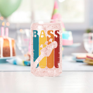 Vaso Con Forma De Lata Guitarra bajo