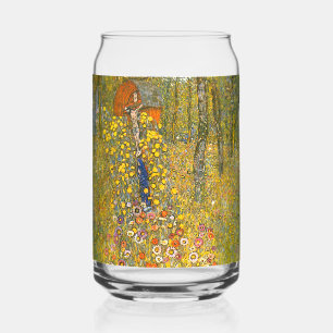 Vaso Con Forma De Lata Gustav Klimt Farm Garden con Crucifix