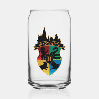 Vaso Con Forma De Lata HACIENTES™ Castillo Escudo Insignia para el Orgull