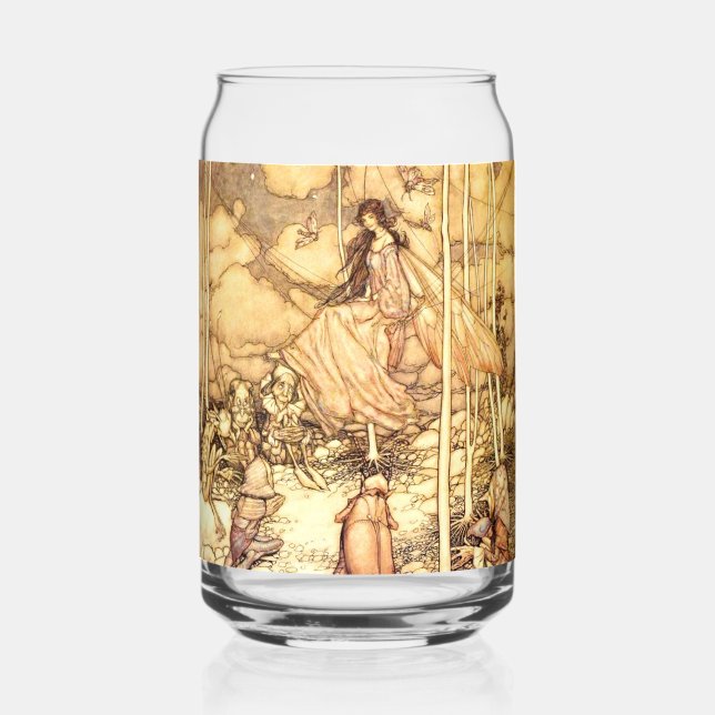 Vaso Con Forma De Lata Hada Arthur Rackham (Anverso)
