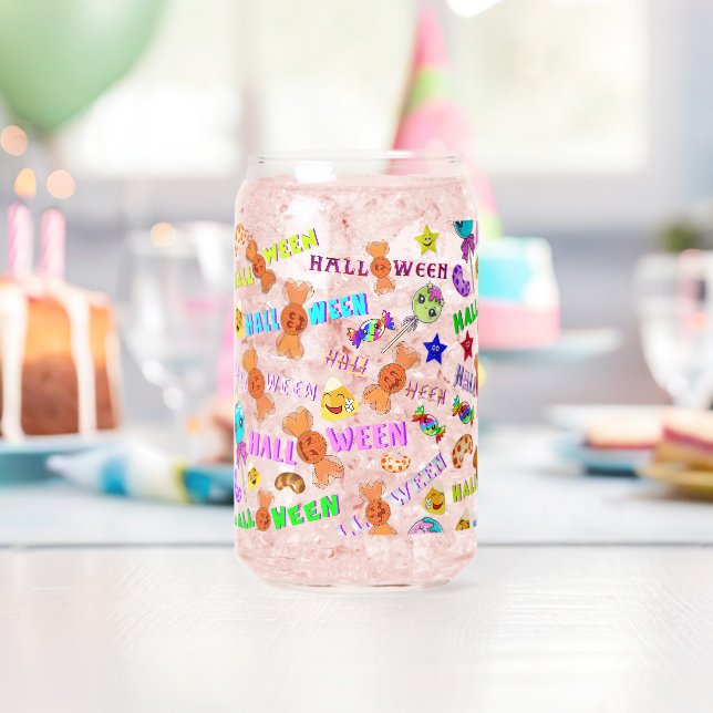 Vaso Con Forma De Lata Halloween (Insitu (Cumpleaños))