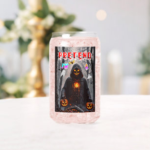 Vaso Con Forma De Lata Halloween