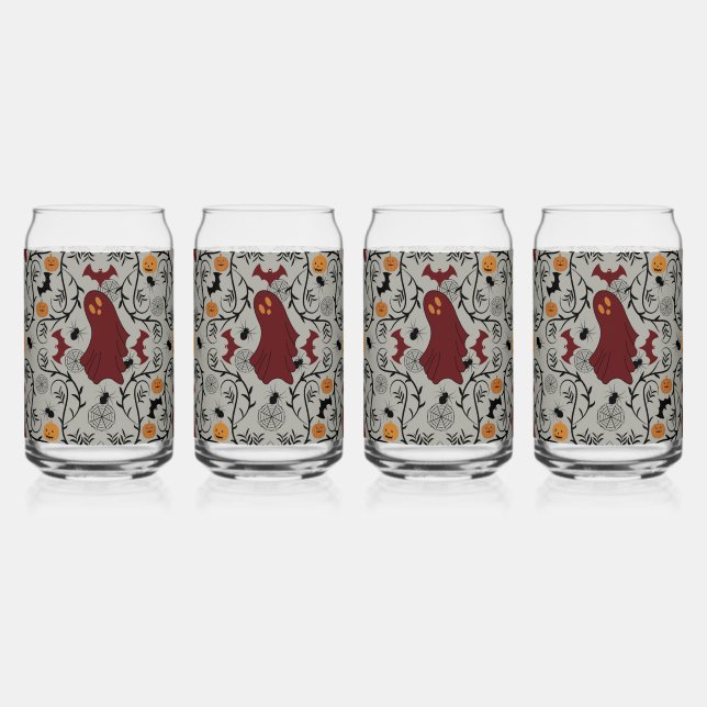 Vaso Con Forma De Lata Halloween del núcleo de la cabaña (Anverso)