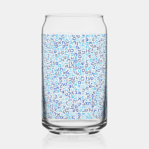 Vaso Con Forma De Lata hebreo