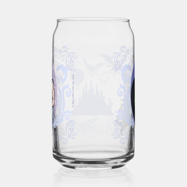 Vaso Con Forma De Lata Hermano Brujo Vidrio (Derecha)