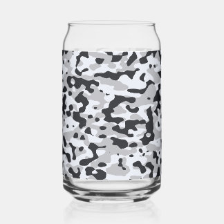 Vaso Con Forma De Lata High contrast urban camouflage