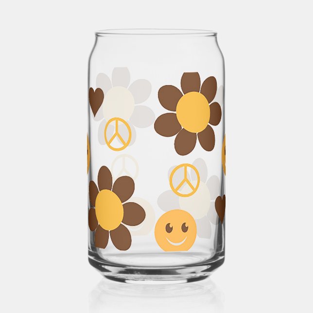 Vaso Con Forma De Lata Hippy (Izquierda)