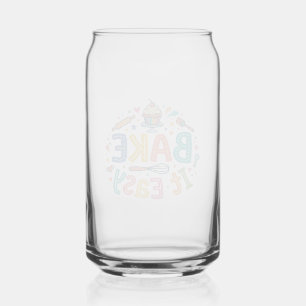 Vaso Con Forma De Lata Hornealo Fácil – Camiseta con Frase de Pastelería
