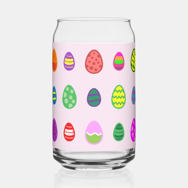 Vaso Con Forma De Lata Huevos de Pascua (Anverso)