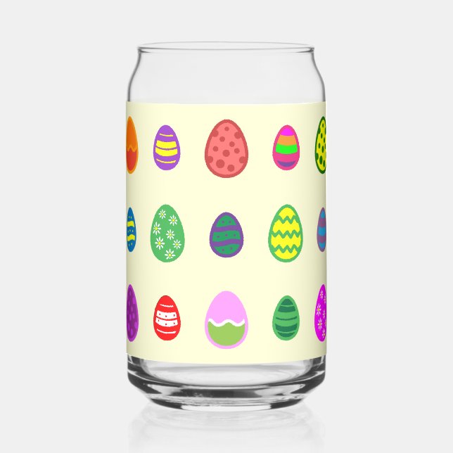 Vaso Con Forma De Lata Huevos de Pascua (Anverso)