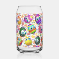 Huevos de Pascua de dibujos animados lindos y dive