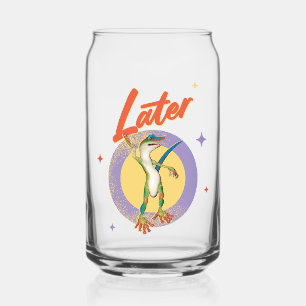 Vaso Con Forma De Lata Humor de Día Perezoso Gecko Retro