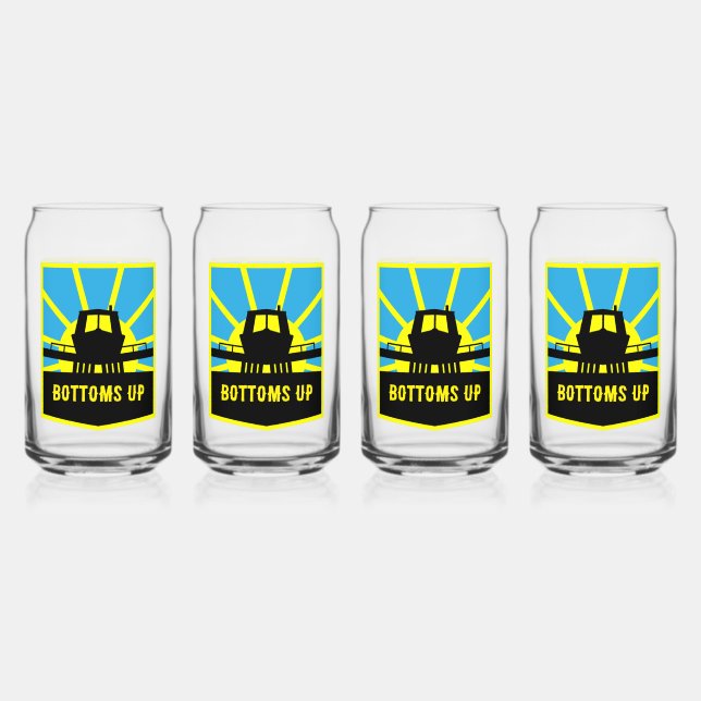 Vaso Con Forma De Lata Ideas de regalo de lancha estrecha (Anverso)