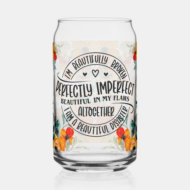 Vaso Con Forma De Lata Imperfecto (Izquierda)