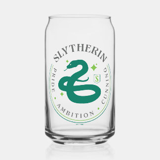 Vaso Con Forma De Lata Insignia de Orgullo de la Casa Serpeverde™ Verde