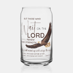 Vaso Con Forma De Lata Isaías 40:31 Los que esperan en la Escritura del S