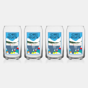 Vaso Con Forma De Lata Isla Cowes de Wight Yacht Regatta