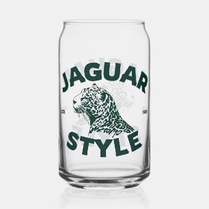 Vaso Con Forma De Lata Jaguar Puede Vidrio