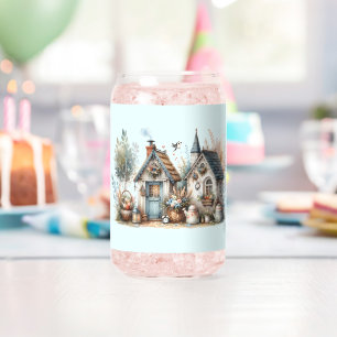 Vaso Con Forma De Lata Jardín de cabaña