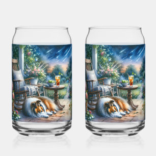 Vaso Con Forma De Lata Jardín de Porche bajo las Estrellas Sueño de Shelt