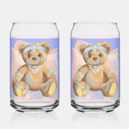 Vaso Con Forma De Lata Jewelry Teddy Soda Glass