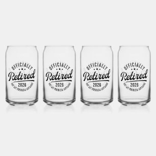Vaso Con Forma De Lata Jubilado Oficialmente Retirado 2026 Divertida Jubi