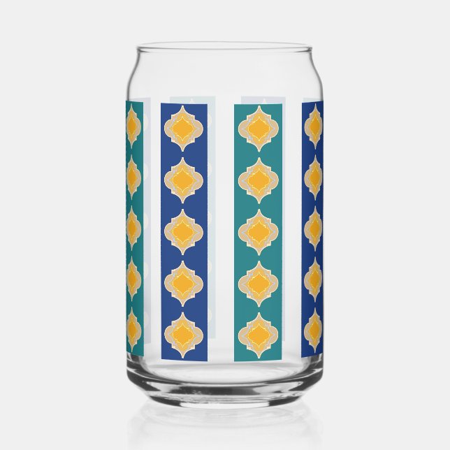 Vaso Con Forma De Lata Juego de bebidas para el gusto de Marruecos (Reverso )
