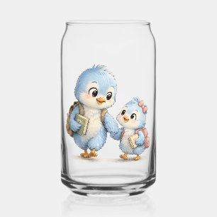 Vaso Con Forma De Lata Juego de cristalería para bebidas Hermanos de paja
