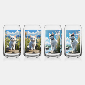 Vaso Con Forma De Lata Juego de Drinkware