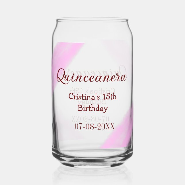 Vaso Con Forma De Lata Juego de Drinkware (Anverso)