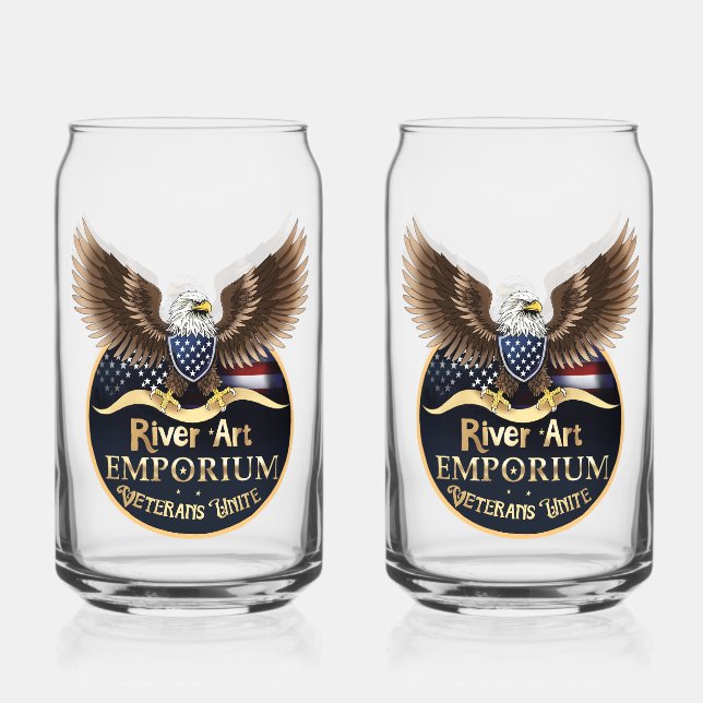 Vaso Con Forma De Lata Juego de Drinkware (Anverso)