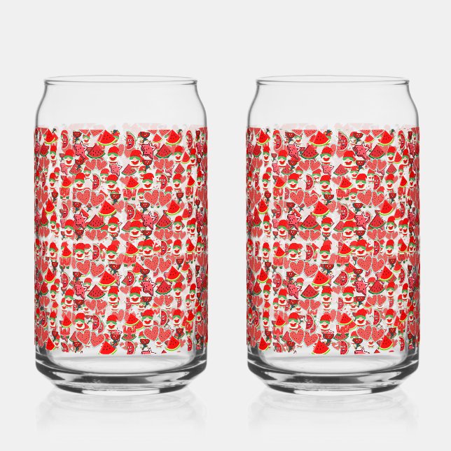 Vaso Con Forma De Lata Juego de Drinkware (Anverso)