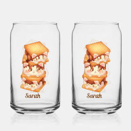 Vaso Con Forma De Lata Juego de Drinkware