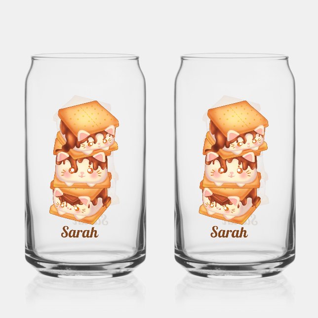 Vaso Con Forma De Lata Juego de Drinkware (Anverso)